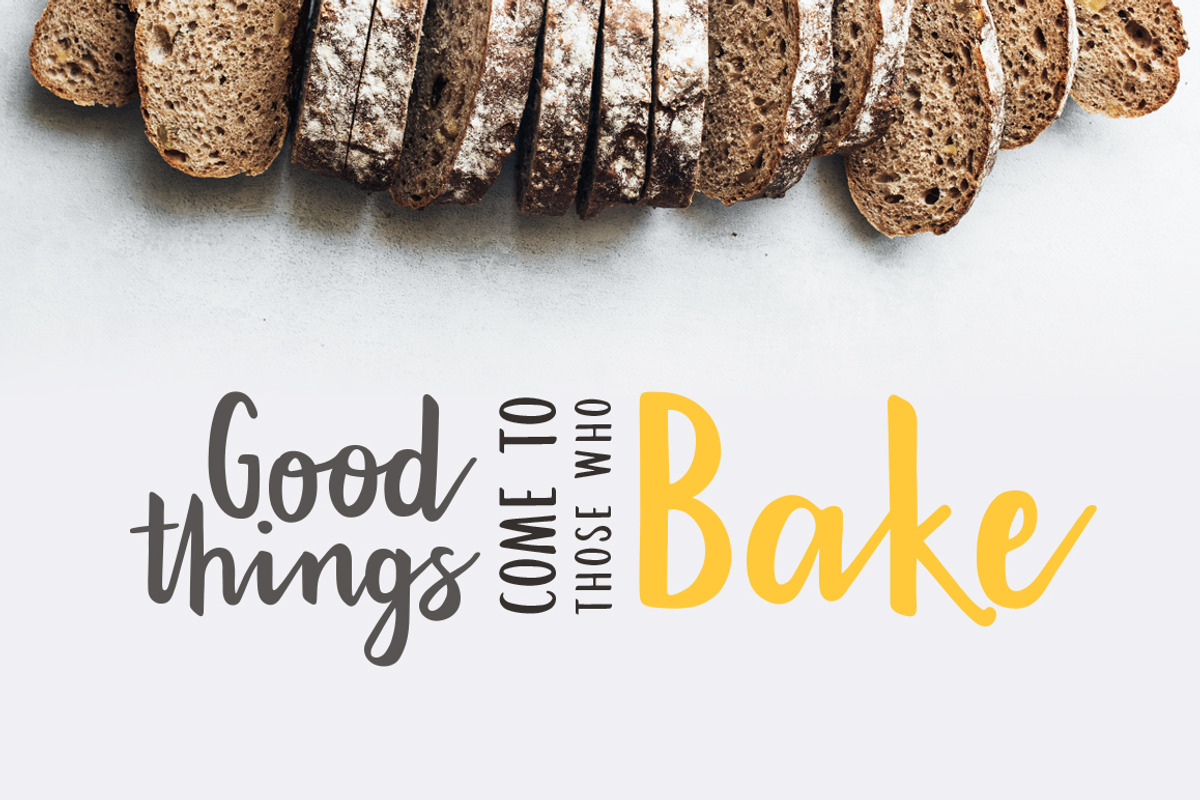 Bakehouse Script Font preview 2
