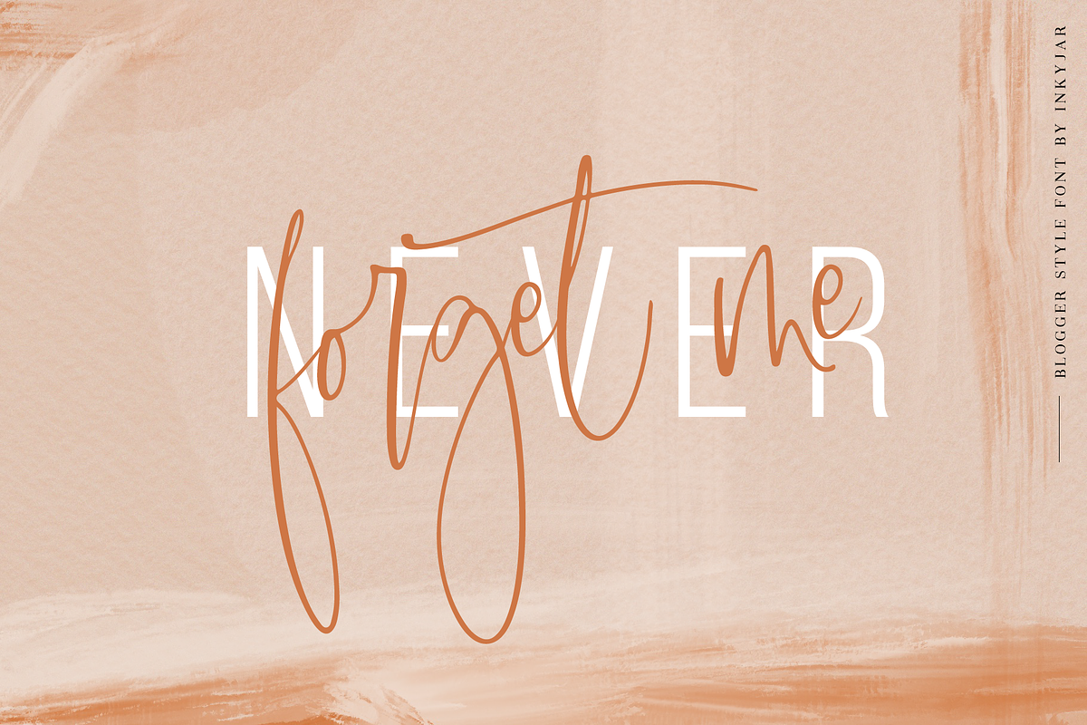 Lasiera Script Font | Blog style, a Script Font by Inky Jar Design Studio (Photo 13 of 16)