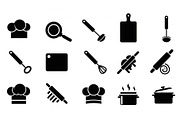 Kitchen Cooking Icon Vector Bundle, an Illustration by jahid234 (Thumbnail 20 of 51)