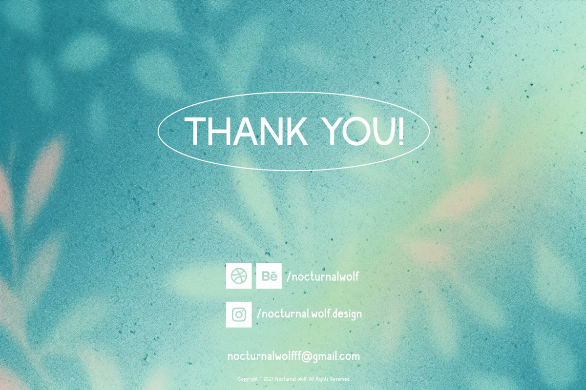 Natural Floral Gradient Backgrounds, a Background Graphic by Nocturnal Wolf (Photo 14 of 14)