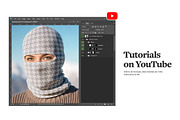 Balaclava Mask Mockup, a Mask Mockup by rebrandy (Thumbnail 7 of 7)
