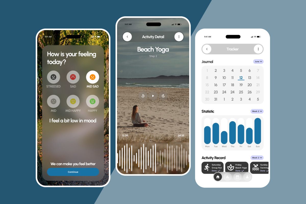 Zenithy - Calm Mind App UI Kit preview 4