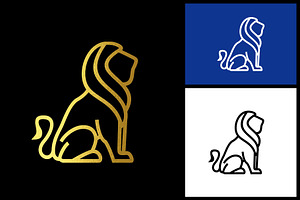 Royal Golden Lion logo, a Branding & Logo Template by Atlantis X Nurman Arbai