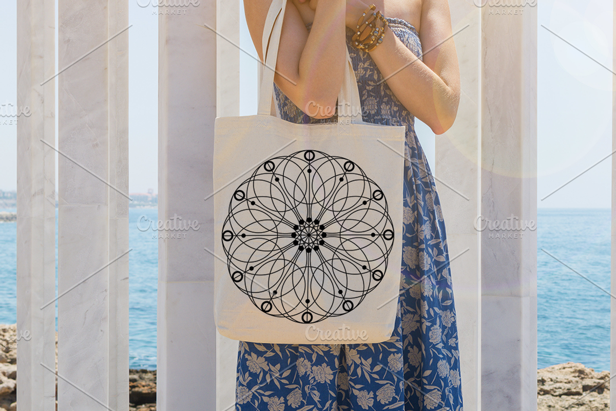 Sacred Geometry Black Set Mandalas, an Object Graphic by GraphicRedStudio (Photo 8 of 8)