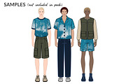 Male Colored Figures, a Person Illustration by Art by Lin (Thumbnail 6 of 6)