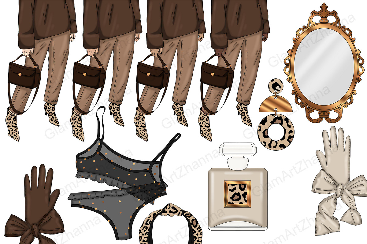 Trends Clipart, a Seasonal Illustration by GlamArtZhanna (Photo 3 of 4)