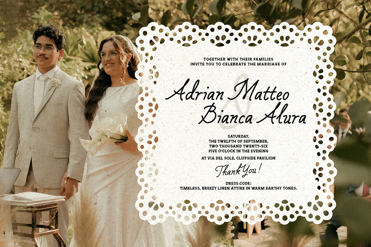 Authentic Society - Font Duo, a Script Font by Sarid Ezra (Photo 3 of 10)