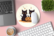 Spooky Halloween Cat Vector clipart, a Seasonal Illustration by ARTify Illustrations (Thumbnail 7 of 8)