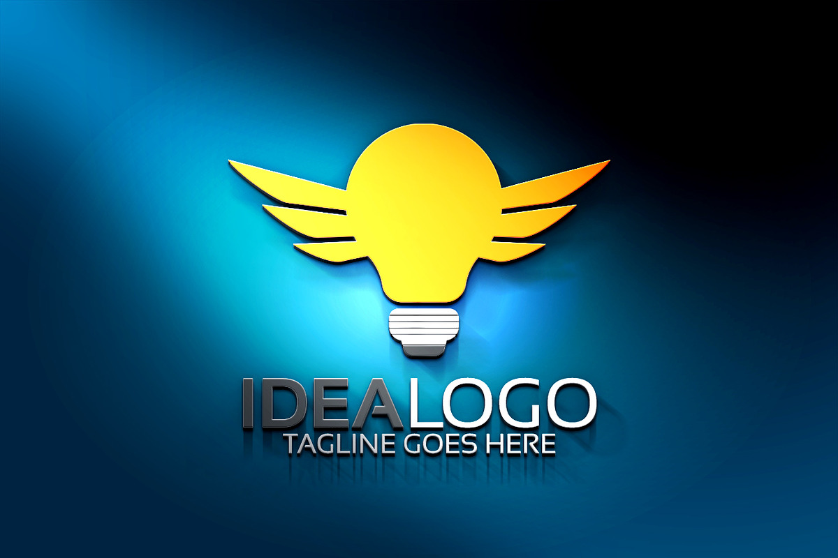 Idea Logo, a Branding & Logo Template by Josuf Media