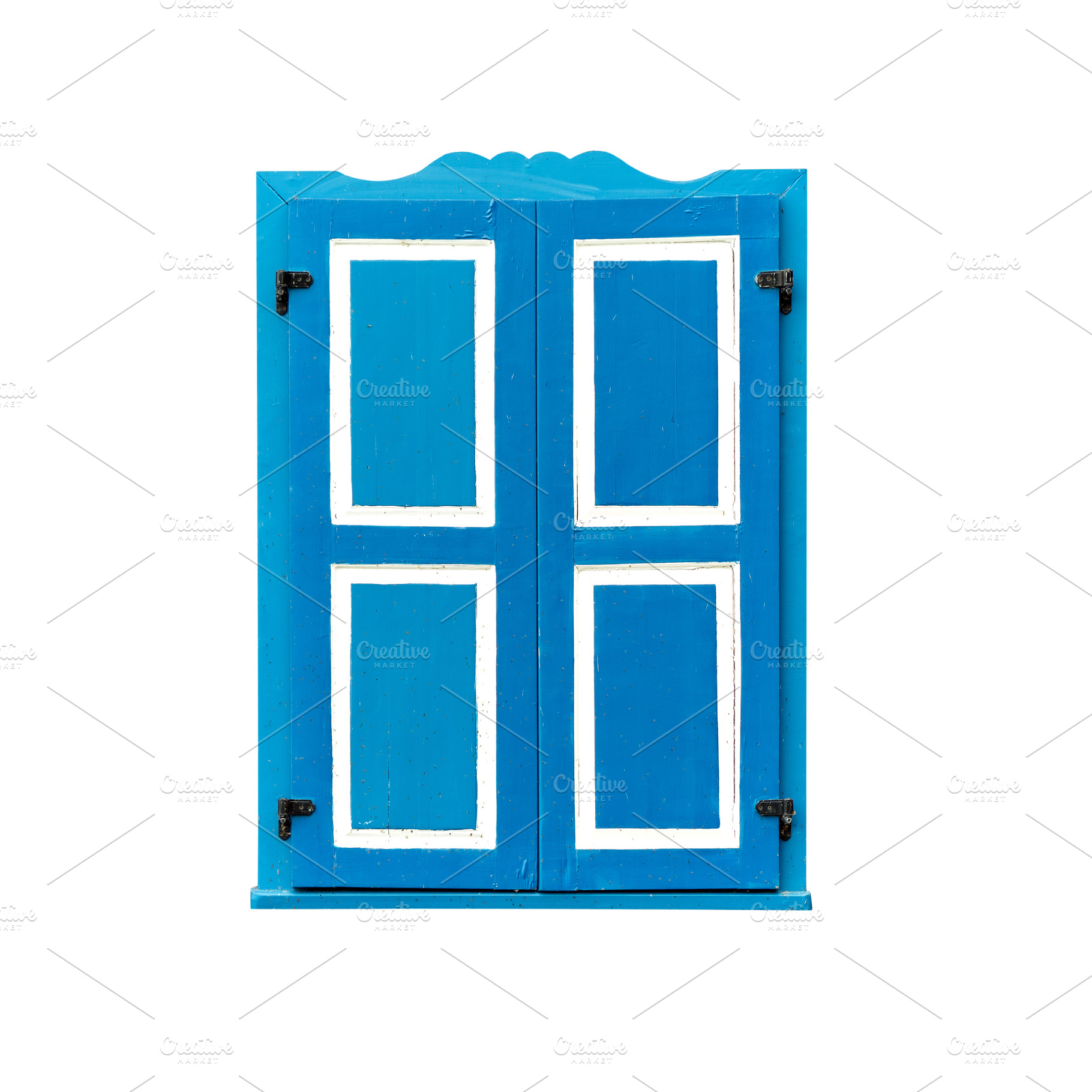 Wooden window shutters isolated, an Architecture Photo by BOOCYS