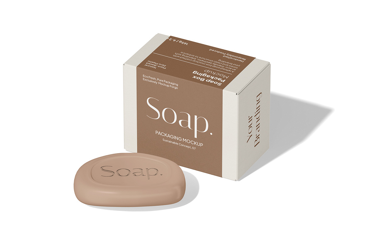 Soap Box Packaging Mockup, a Packaging Mockup by Unerispace (Photo 4 of 5)