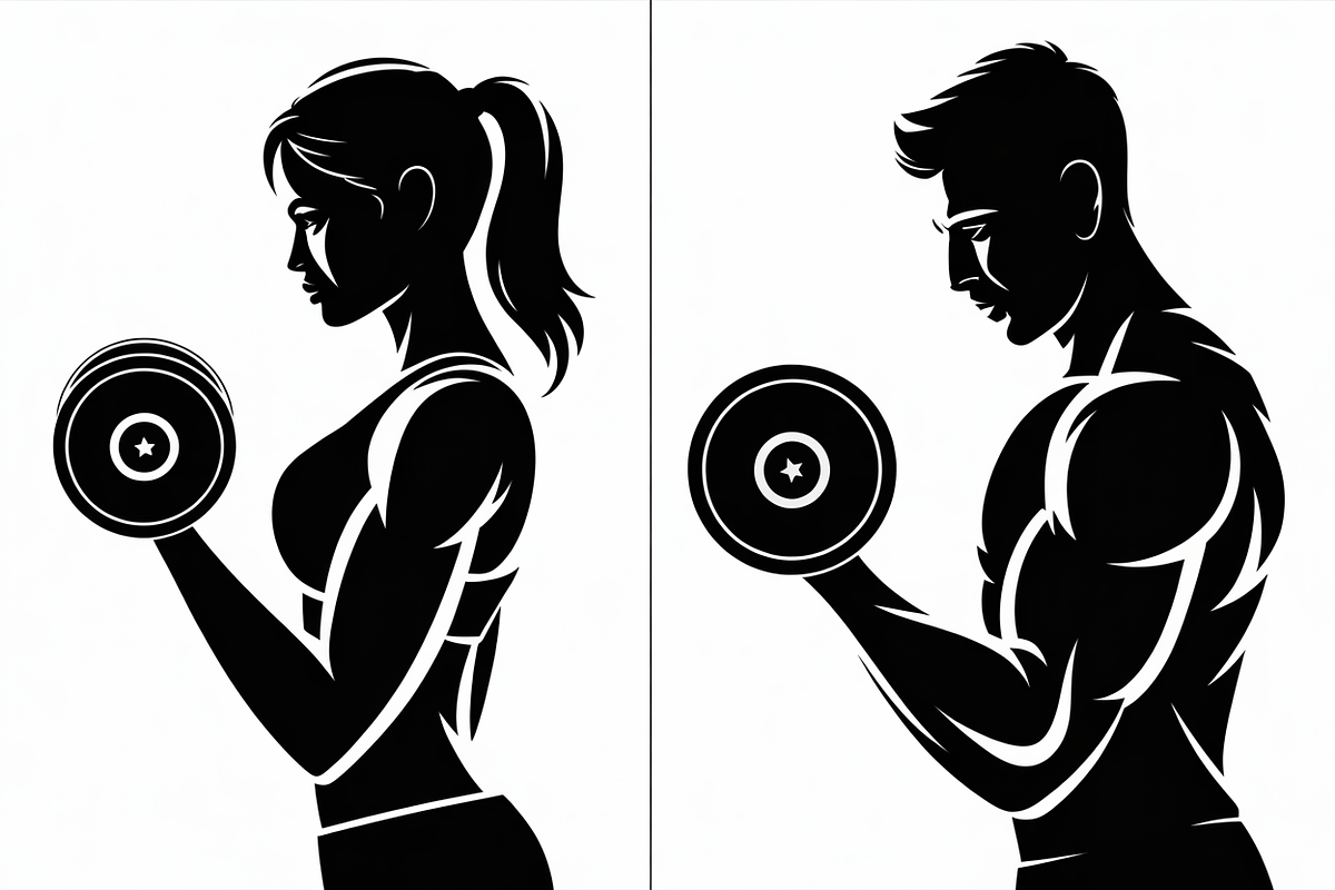 Fitness Workout Training Gym Vector, an Object Graphic by Creativeshirt (Photo 5 of 10)