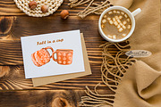 Autumn Mugs Clip Art Collection, a Seasonal Illustration by Leonaa art (Thumbnail 10 of 13)
