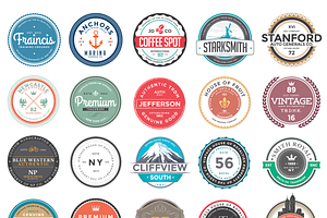 130 Vintage Logos Bundle