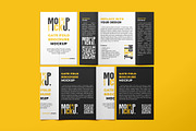 Gate-Fold Brochure Mockup Sets, an Advertising Mockup by Artnivora.Std (Thumbnail 2 of 4)