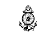 Nautical Anchor Compass Bundle, an Illustration by Creativeshirt (Thumbnail 14 of 31)