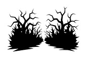 Dark Halloween Forest Design, a Graphic by BIPLOB EXPERT (Thumbnail 4 of 13)