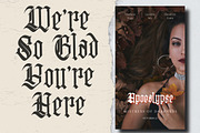 Oolivar Strenya - Gothic Blackletter, a Font by Dhabee (Thumbnail 11 of 15)