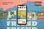 BEACH - Instagram Stories & Post, a Social Media Template by Creatchees.std (Thumbnail 3 of 5)