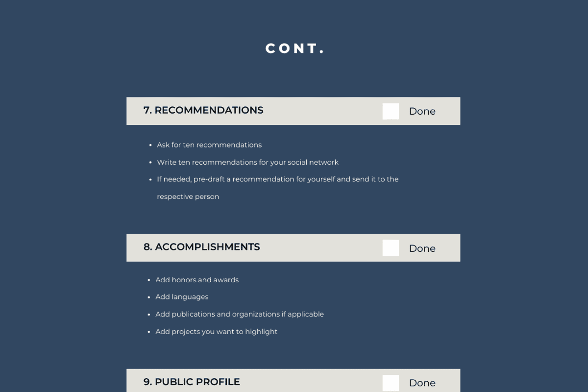 LinkedIn Marketing Pro Planner, a Marketing Template by Brand Your Biz Co. (Photo 5 of 9)