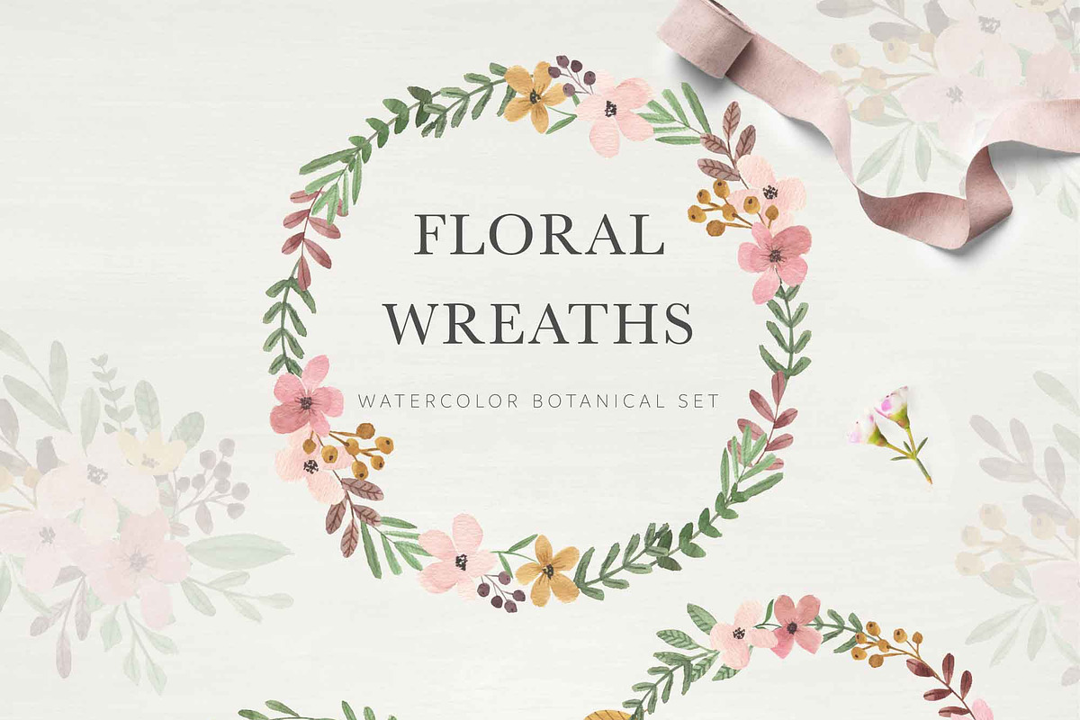 WILD BLOOMS - Watercolor Florals, a Decorative Illustration by Momo Studio (Photo 9 of 13)