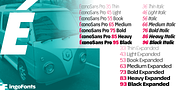Écono Sans Pro, a Sans Serif Font by ingoFonts (Thumbnail 8 of 9)