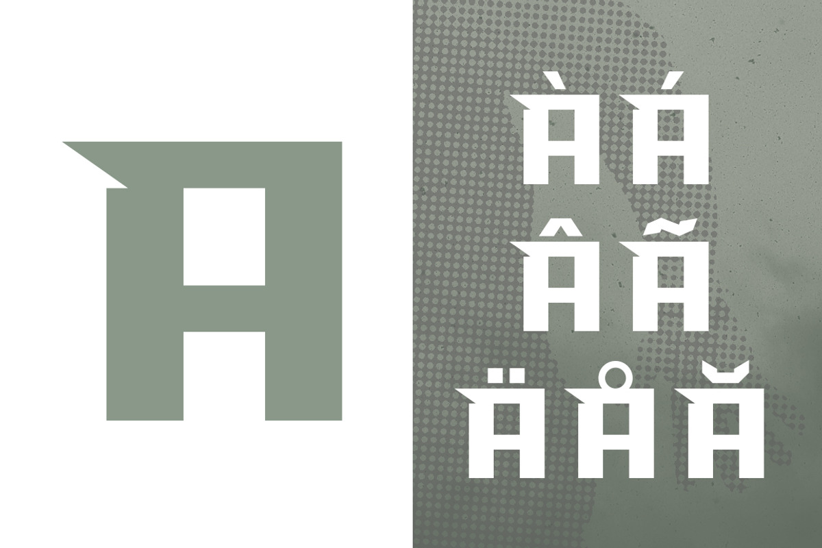 Overhead Typeface | Font preview 7