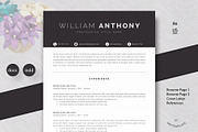 Resume/CV 4 Pages Word, a Resume Template by Mr-Template (Thumbnail 1 of 5)