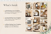 iPhone, iPad, Laptop Canva Mockups, a Mac Mockup by Matisse Studio (Thumbnail 2 of 10)