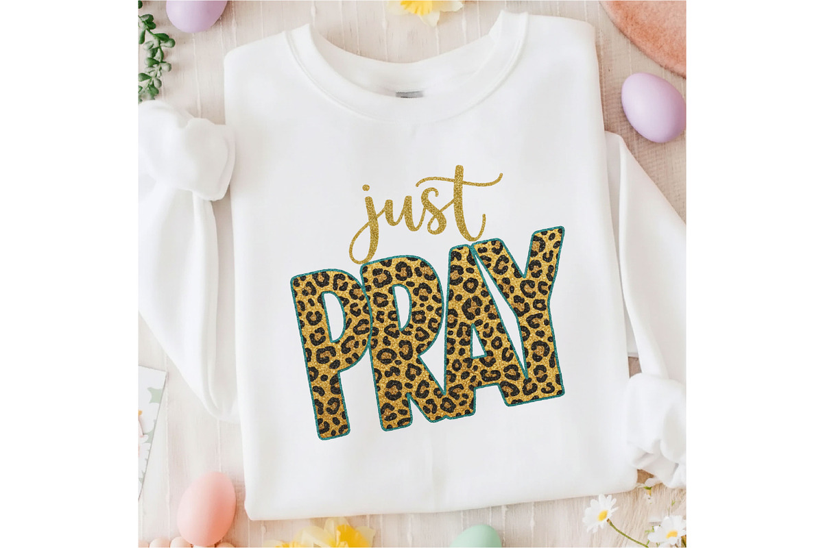 Just Pray Christian Png Religious, an Illustration by Designking (Photo 6 of 6)
