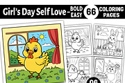 Bold Easy Girl’s Day Self Love, a Decorative Illustration by Ink Gallery (Thumbnail 1 of 8)