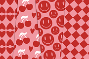 Pop Crush - 10 Digital Papers, a Pattern Graphic by crea.tivity (Thumbnail 6 of 6)