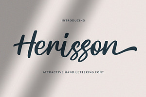 Herisson - Attractive Handlettering