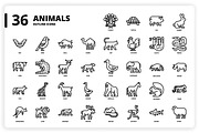 3,600 Icons x3 Styles, an Outline Icon by monkik (Thumbnail 19 of 299)