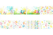 Spring Easter Background Bundle, a Graphic by VetalStock (Thumbnail 3 of 3)