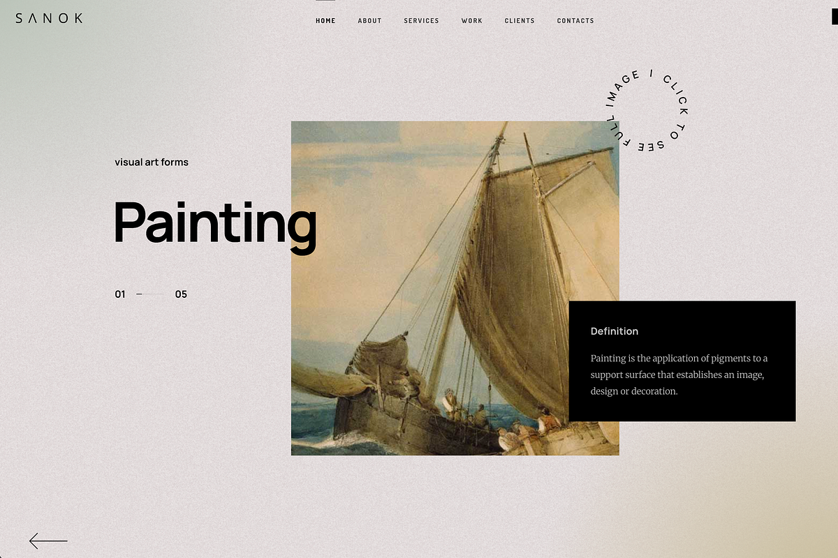 Sanok - Minimalist WordPress Theme, a WordPress Template by treethemes (Photo 2 of 3)