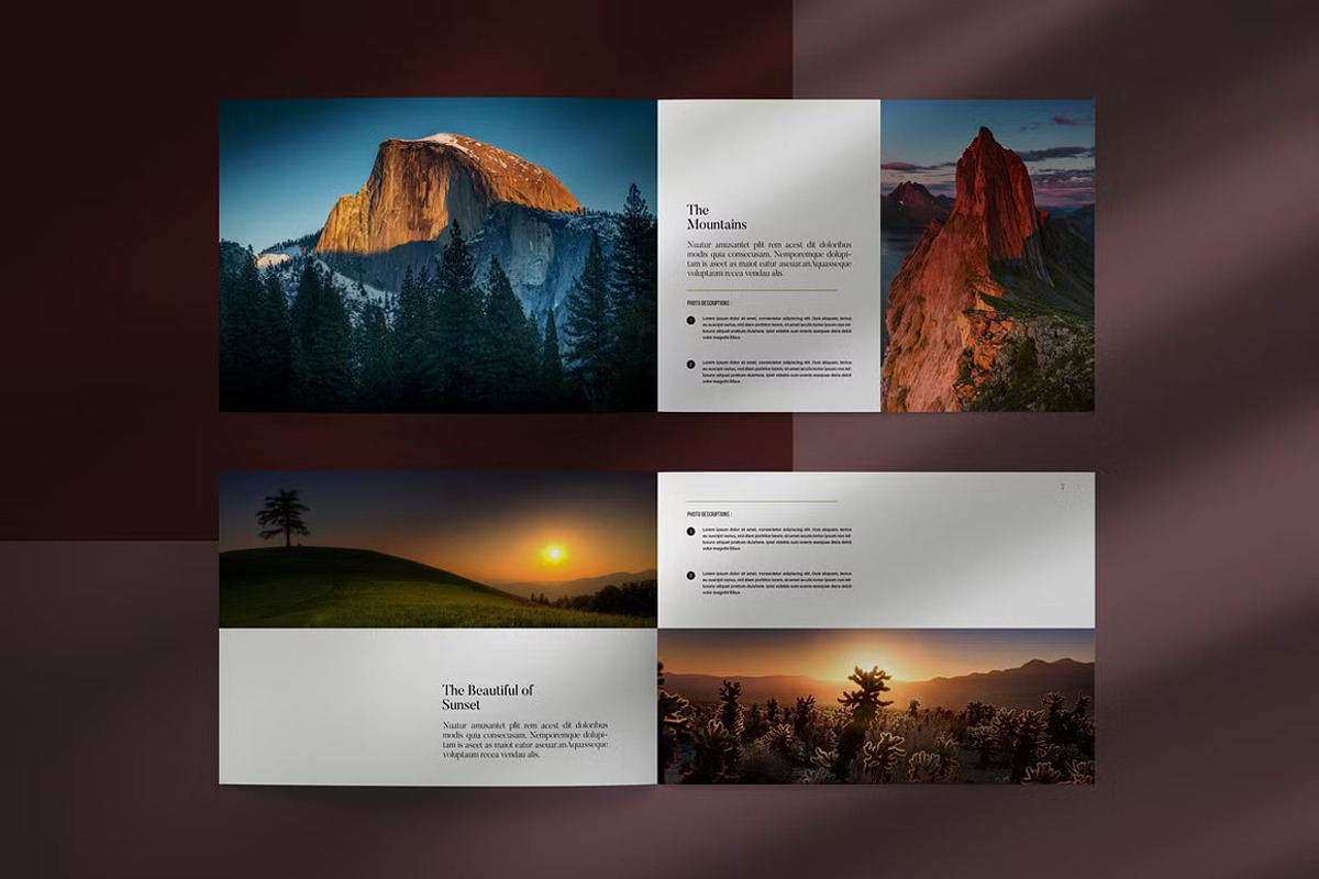 Photography Portfolio Template, a Brochure Template by adekfotografia (Photo 3 of 9)