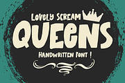 Lovely Scream Queens, a Handwritten Font by Youngtype.Std (Thumbnail 1 of 5)