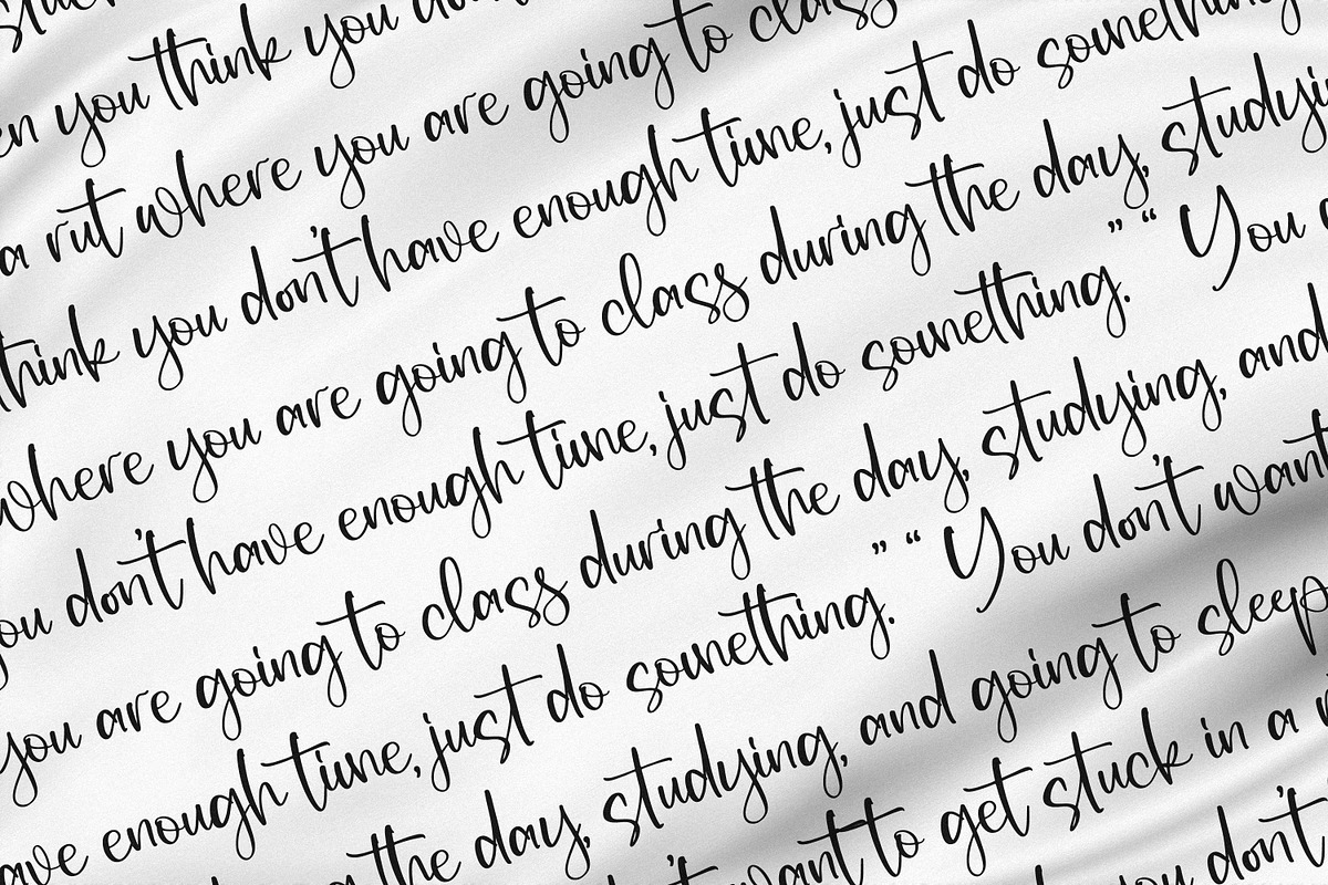 Woman Friend, a Script Font by Integritype Studio (Photo 12 of 14)