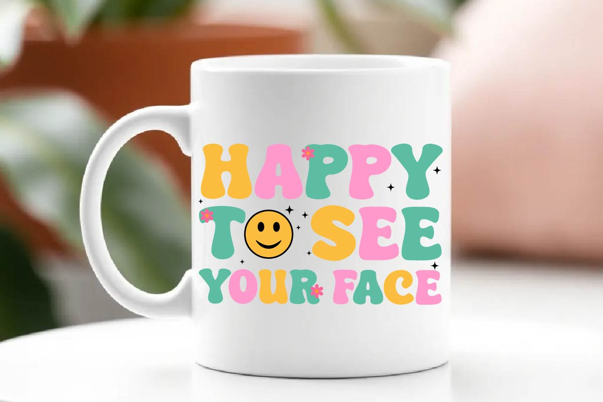 Happy To See Your Face Png SVG, an Object Graphic by EllaMaiyaali (Photo 2 of 4)