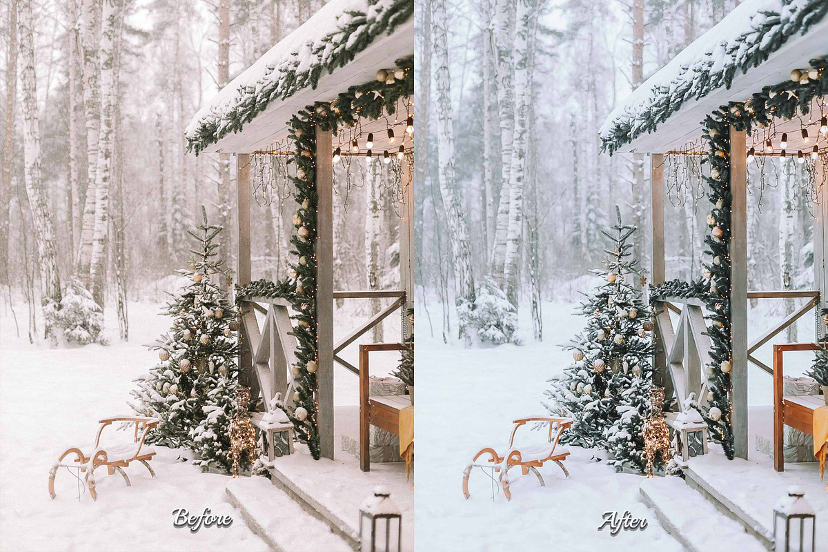 30 Snow Gift Lightroom Bundle, a Preset Add-On by 3Motional (Photo 6 of 11)