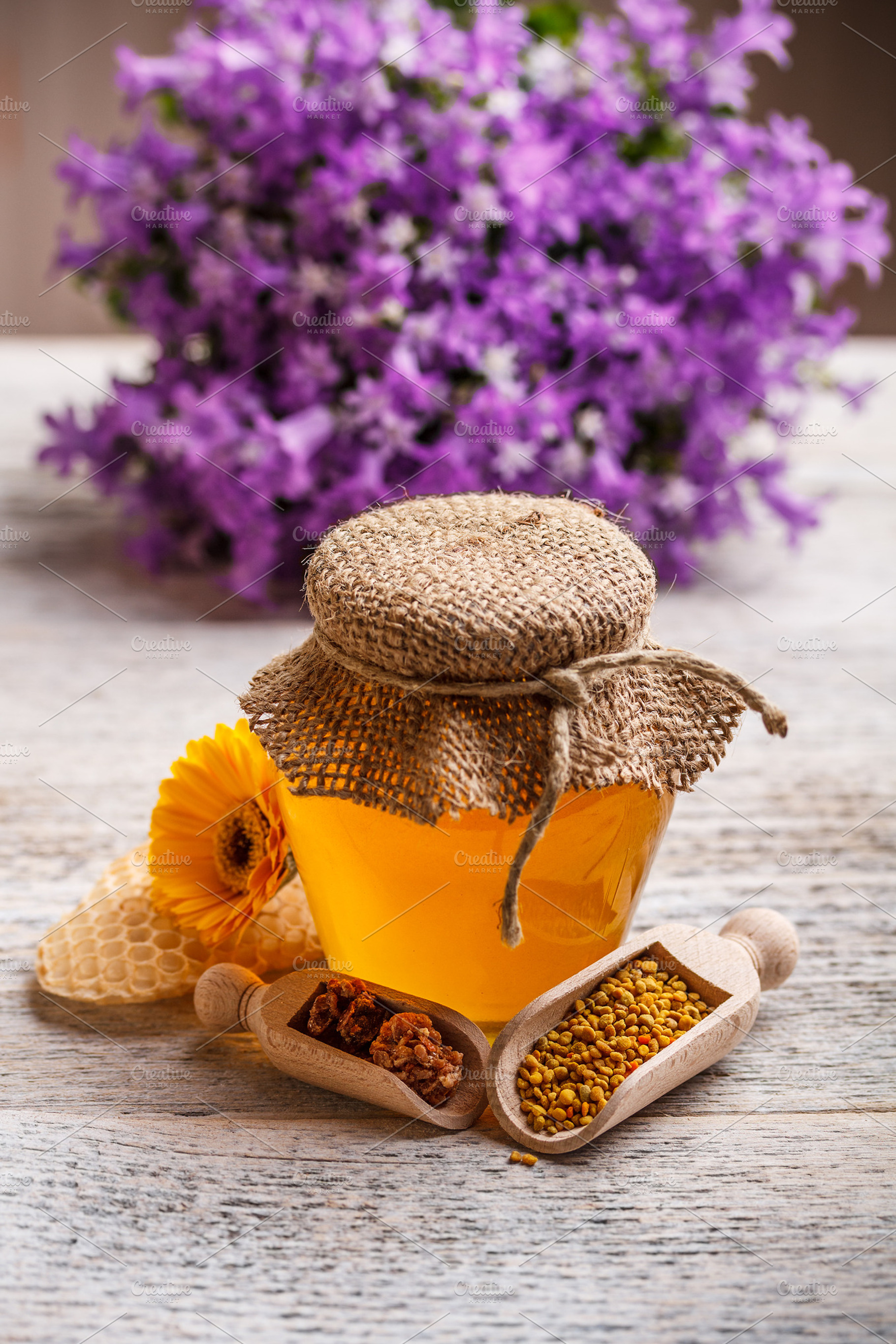 Acacia honey stock photo containing acacia and apiary