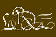 CalligraphyMasters Procreate Brushes, a Brush Add-On by the Fontmaker (Thumbnail 23 of 38)