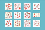 Valentines day event doodle style, an Object Illustration by foxndeer (Thumbnail 3 of 4)