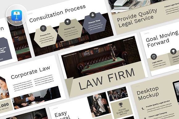 Law Firm Keynote preview 8