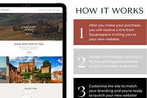 B&B Squarespace Template