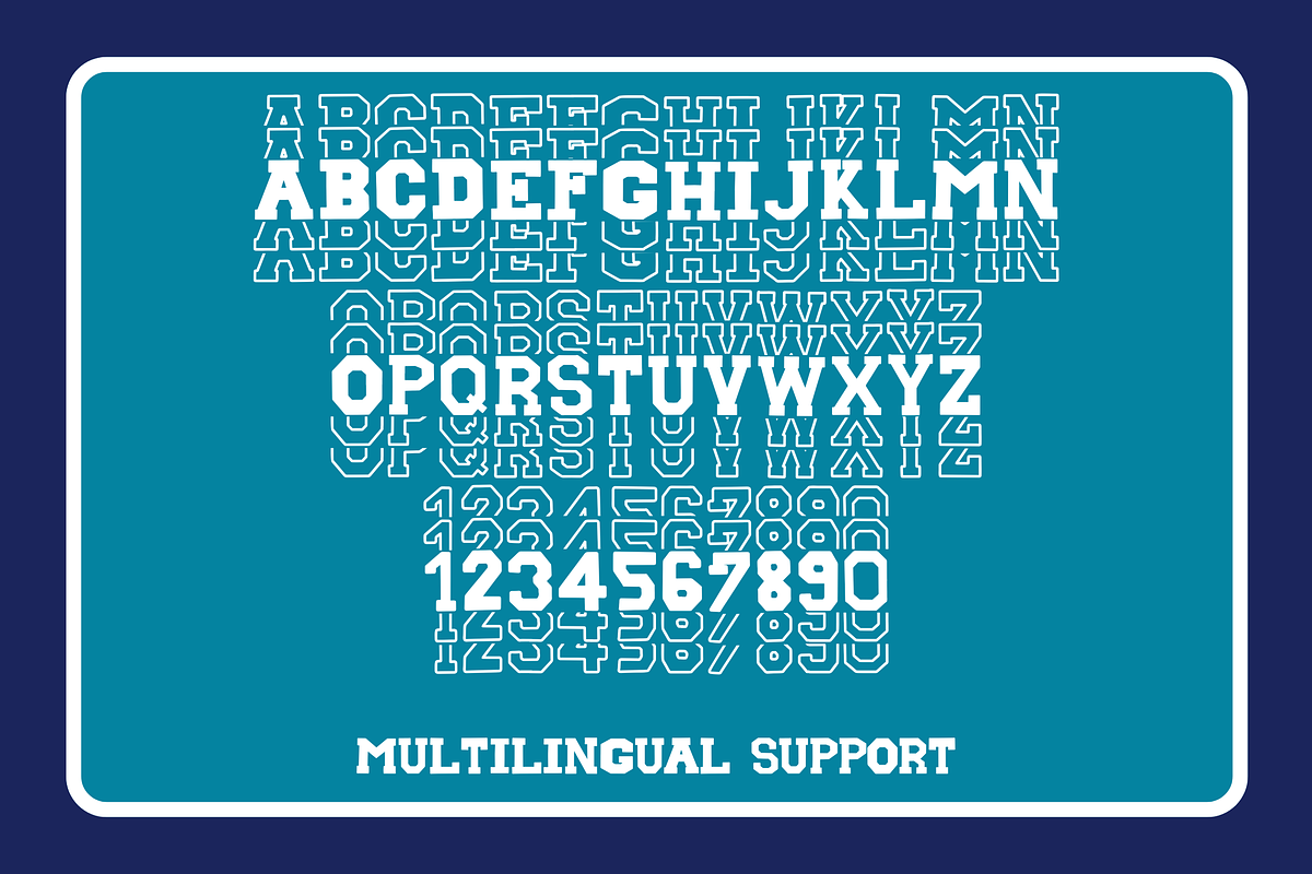 Blocksmith Stacked, a Serif Font by Dm Studio (Photo 9 of 10)