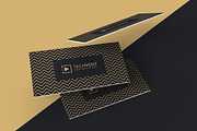 Gold Minimal Business Card, a Business Card Template by Shahjhan (Thumbnail 5 of 5)