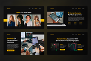 Blockchain Presentation Powerpoint, a Presentation Template by SquidPixey (Thumbnail 3 of 7)