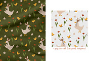 Happy Easter. Spring collection, an Animal Illustration by owlasya (Thumbnail 9 of 12)